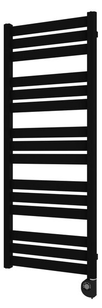 Vertaduro - Koupelnový radiátor s termostatem LUCY 600W 125x50 cm černá