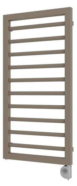 Vertaduro - Koupelnový radiátor s termostatem ADEL 400W 100x50 cm taupe
