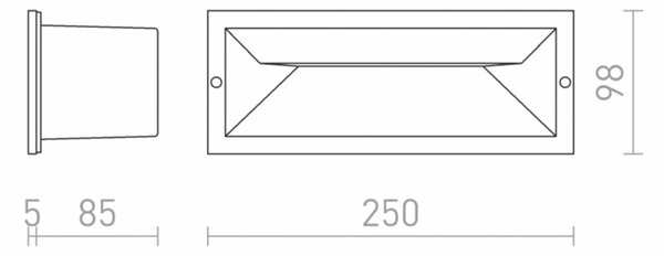RED - DESIGN RENDL RENDL RAGG zápustná bílá 230V LED 12W IP65 3000K R13620