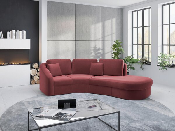ROHOVÁ SEDAČKA, textil, lilková Sit & More - Sedací soupravy, Online Only