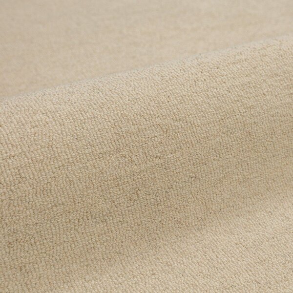 Zelený/v přírodní barvě ručně tkaný vlněný běhoun 80x230 cm Wiggle Wool – Flair Rugs