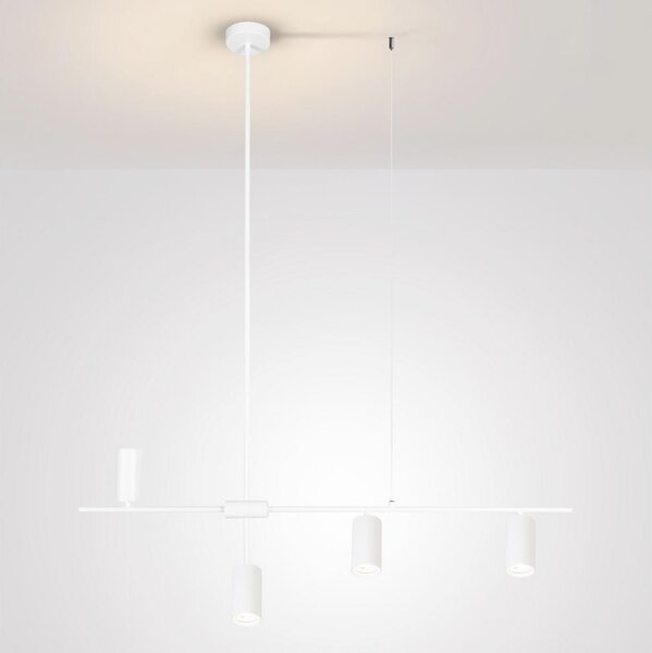 Brilagi - Lustr na lanku CRANE 4xGU10/30W/230V bílá