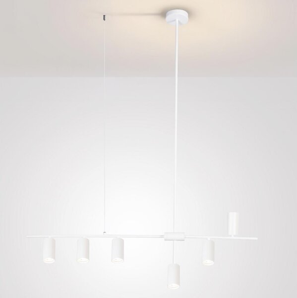 Brilagi - Lustr na lanku CRANE 6xGU10/30W/230V bílá