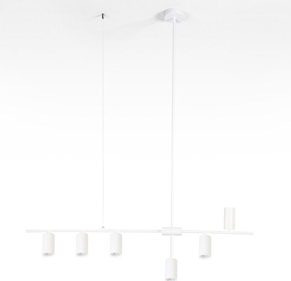 Brilagi - Lustr na lanku CRANE 6xGU10/30W/230V bílá