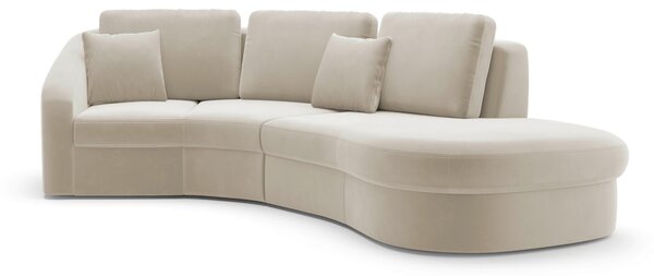 ROHOVÁ SEDAČKA, textil, pískové barvy Sit & More - Sedací soupravy, Online Only