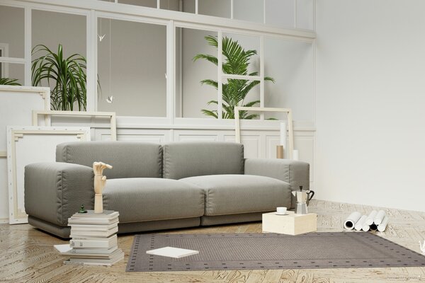 Devos Caby (DC Carpets), AKCE: Kusový koberec Floorlux 20329 Silver/Black – na ven i na doma, šedá, chodba / předsíň
