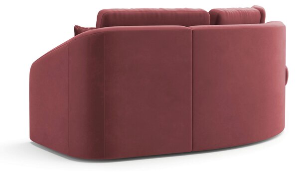 ROHOVÁ SEDAČKA, textil, lilková Sit & More - Sedací soupravy, Online Only