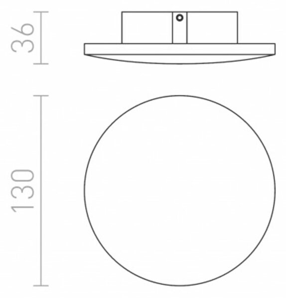 RED - DESIGN RENDL RENDL ATLANTA 13 přisazená bílá 230V LED 6W IP54 3000K R12825
