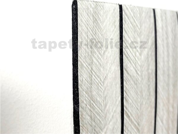 Samolepící lamely na zeď TPW0004006, cena za kus, rozměr 280 cm x 60 cm, světle šedé, IMPOL TRADE