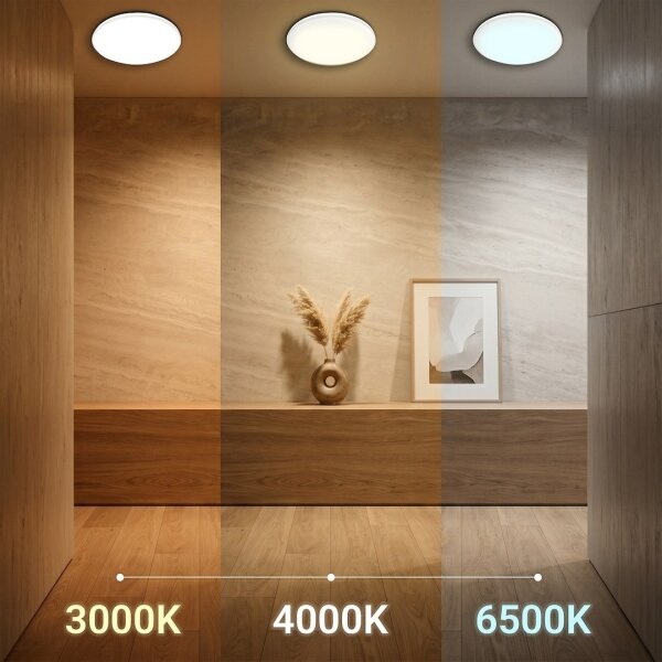LED Stropní svítidlo HUGO LED/21/32/42W/230V 3000/4000/6500K pr. 45 cm IP54 bílá