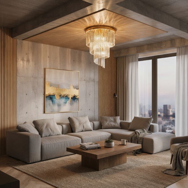 Stropní svítidlo Ideal lux 213507 CARLTON PL12 ORO 12xE14 40W zlato