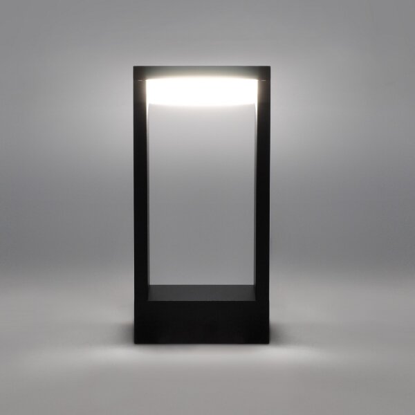 Brilagi - LED Venkovní lampa RAGUSA LED/7W/230V 3000/4000/6000K černá IP54 30 cm