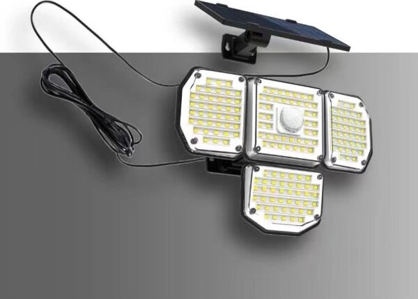 Immax 08499L - LED Solární nástěnné svítidlo se senzorem LED/5W/5,5V IP44