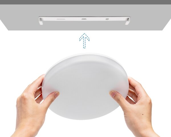 Aigostar - LED Koupelnové stropní svítidlo LED/18W/230V 3000-6000K IP54 + DO