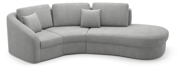 ROHOVÁ SEDAČKA, textil, šedá Sit & More - Sedací soupravy, Online Only
