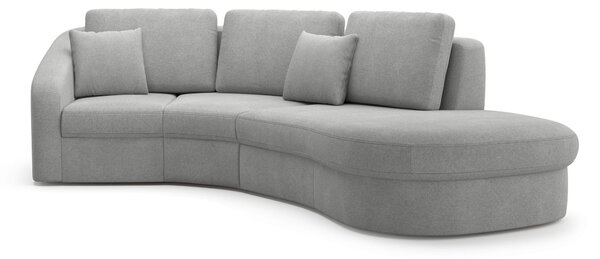 ROHOVÁ SEDAČKA, textil, šedá Sit & More - Sedací soupravy, Online Only