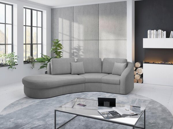 ROHOVÁ SEDAČKA, textil, šedá Sit & More - Sedací soupravy, Online Only