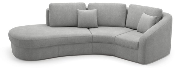 ROHOVÁ SEDAČKA, textil, šedá Sit & More - Sedací soupravy, Online Only