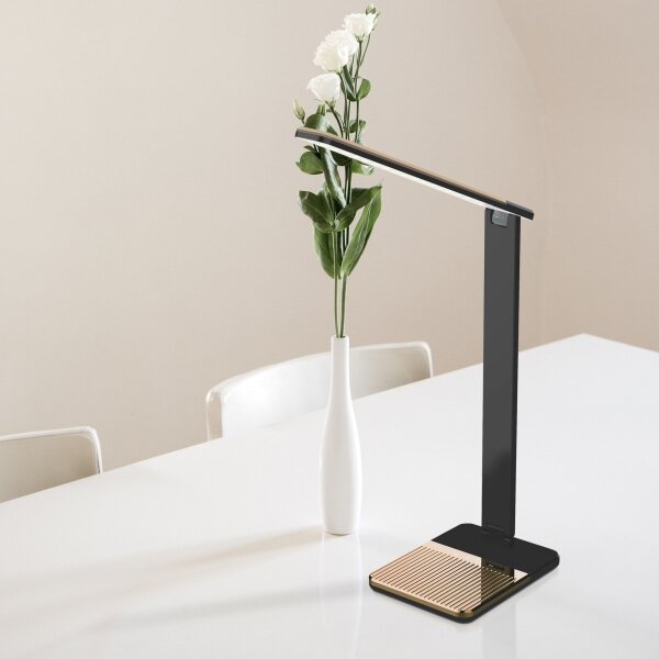 LED Stmívatelná dotyková stolní lampa PRESTIGE LED/12W/230V 2700/6500K černá
