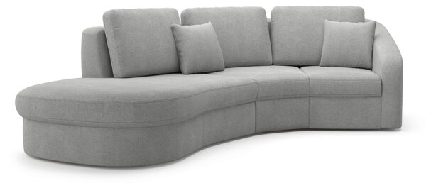 ROHOVÁ SEDAČKA, textil, šedá Sit & More - Sedací soupravy, Online Only