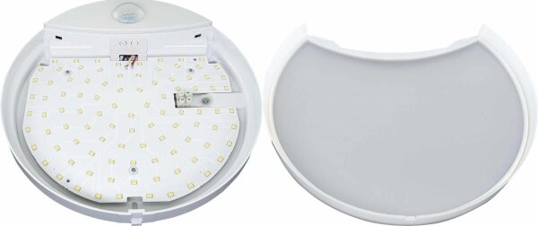LED Venkovní nástěnné svítidlo se senzorem HIBIS LED/15W/230V IP44