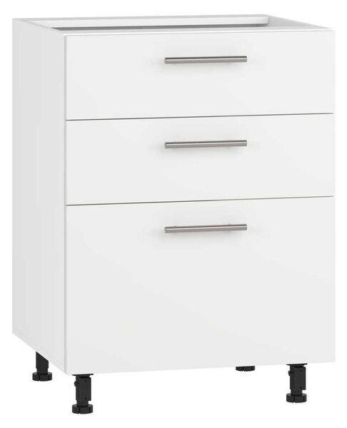 Dolní skříňka Vento D3S-60/82, matně bílá