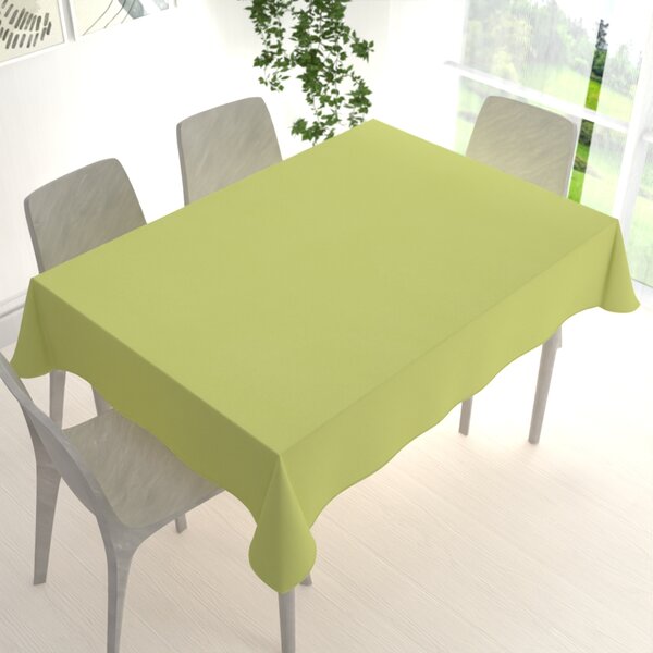 Biante Dekorační obdélníkový ubrus BKU-125 Světlý limetkově zelený 60x100 cm