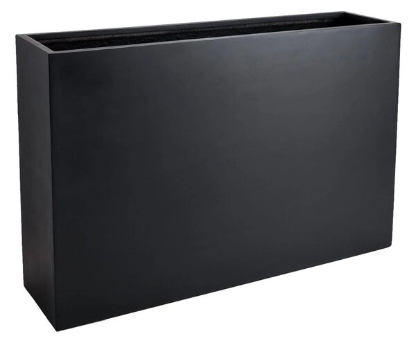 Květináč ELEMENTO, sklolaminát, šířka 117 cm, antracit
