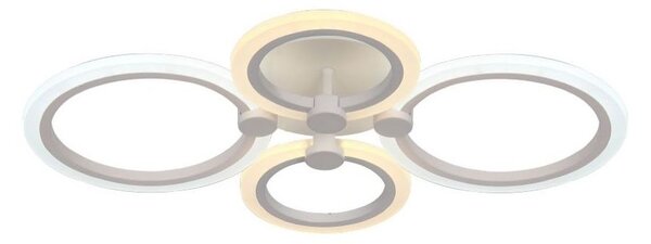 LED Stmívatelný přisazený lustr LED/45W/230V 3000-6500K + DO