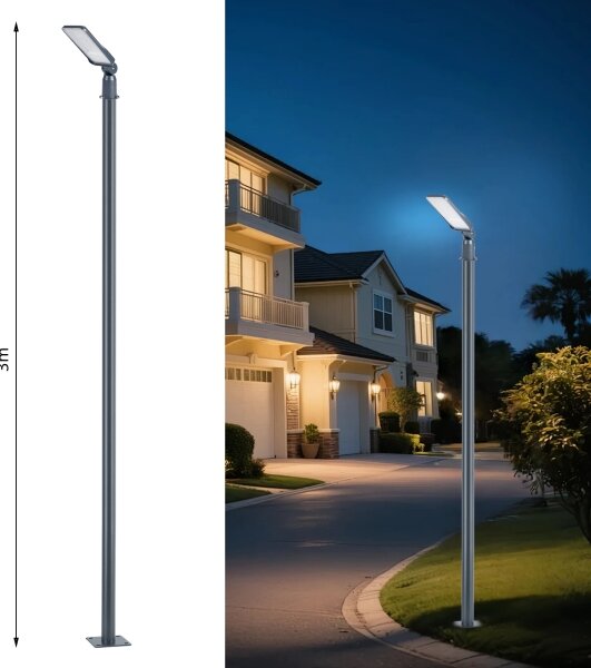 Brilagi -LED Venk. lampa se sloupem a kl. 3 m URBANLIGHT LED/50W/230V antr. IP65