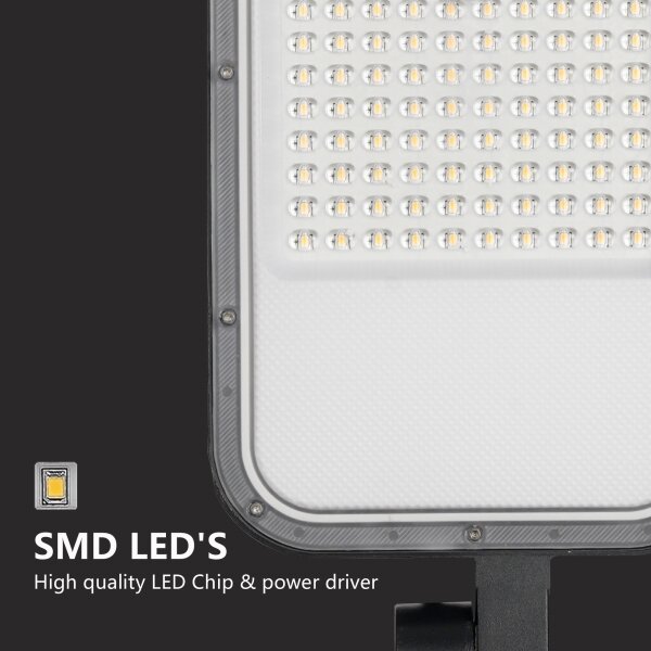 Brilagi-LED Venk. lampa se sloupem a kl. 4 m URBANLIGHT LED/100W/230V černá IP65