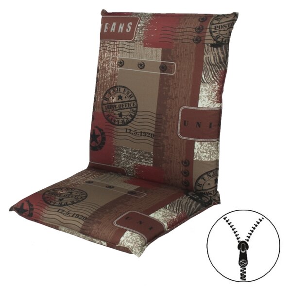 Doppler LIVING 2930 - nízký polstr na křeslo s nízkým opěradlem
