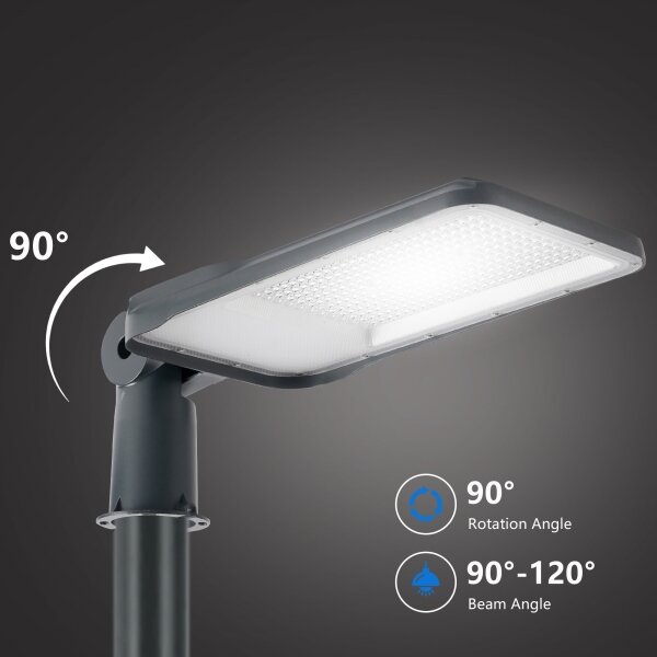 Brilagi-LED Venk. lampa se sloupem a kl. 5 m URBANLIGHT LED/200W/230V antr. IP65