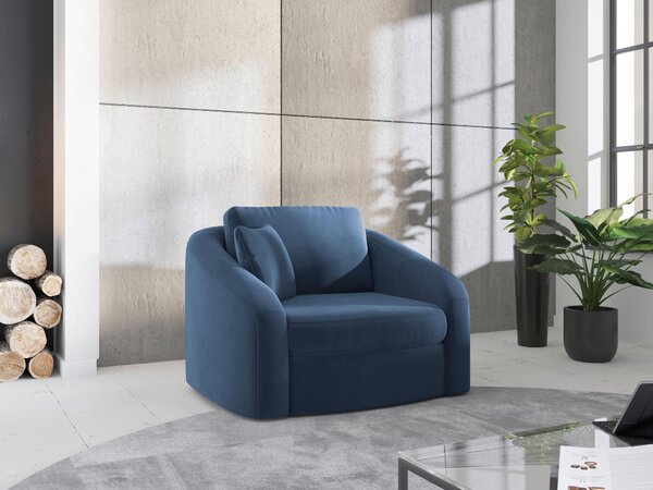 KŘESLO, textil, modrá Sit & More - Online Only křesla & taburety, Online Only