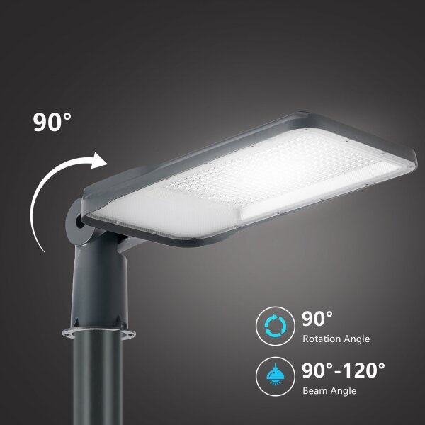 Brilagi-LED Venk. lampa se sloupem a kl. 3 m URBANLIGHT LED/200W/230V antr. IP65