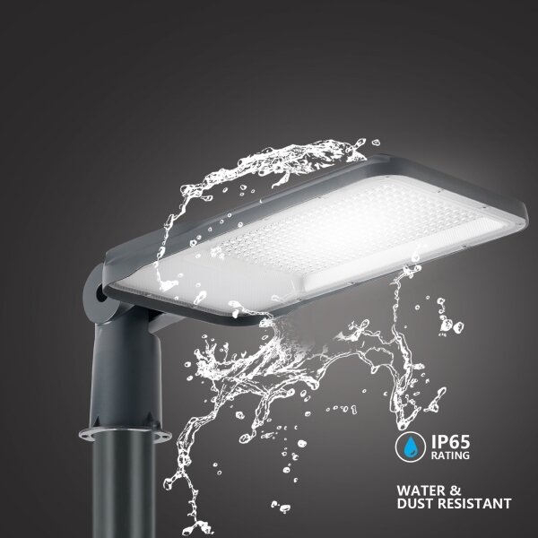 Brilagi-LED Venk. lampa se sloupem a kl. 5 m URBANLIGHT LED/200W/230V antr. IP65