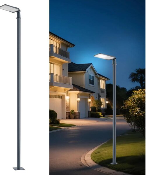 Brilagi-LED Venk. lampa se sloupem a kl. 3 m URBANLIGHT LED/100W/230V antr. IP65