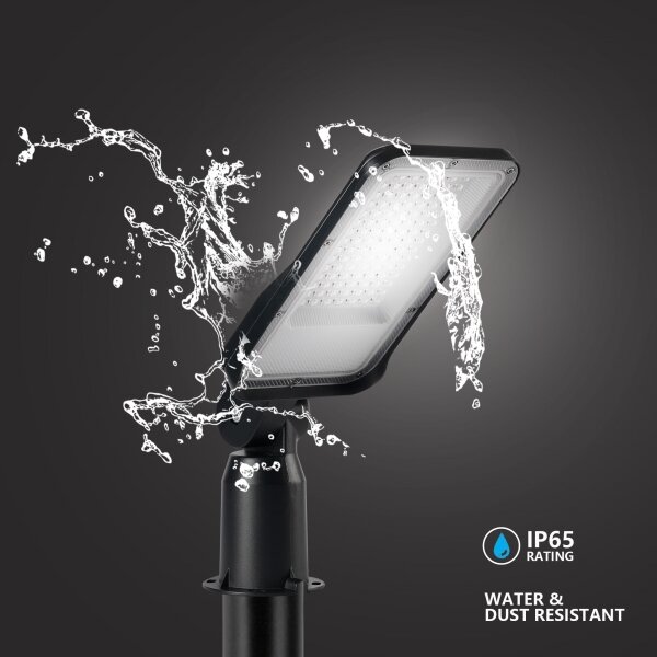Brilagi -LED Venk. lampa se sloupem a kl. 3 m URBANLIGHT LED/50W/230V černá IP65