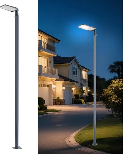 Brilagi-LED Venk. lampa se sloupem a kl. 4 m URBANLIGHT LED/100W/230V antr. IP65