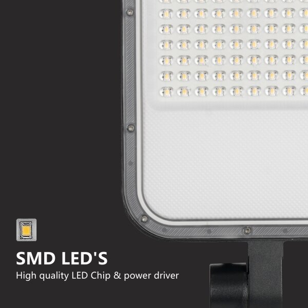 Brilagi-LED Venk. lampa se sloupem a kl. 3 m URBANLIGHT LED/100W/230V černá IP65