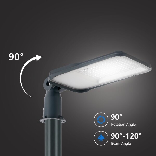 Brilagi-LED Venk. lampa se sloupem a kl. 4 m URBANLIGHT LED/100W/230V antr. IP65