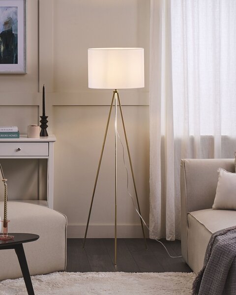 Stojací lampa VISTULA Kov Zlatá