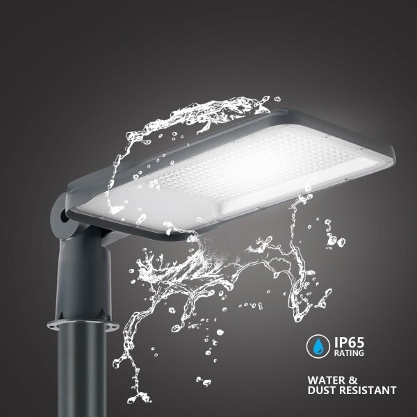 Brilagi-LED Venk. lampa se sloupem a kl. 4 m URBANLIGHT LED/200W/230V antr. IP65