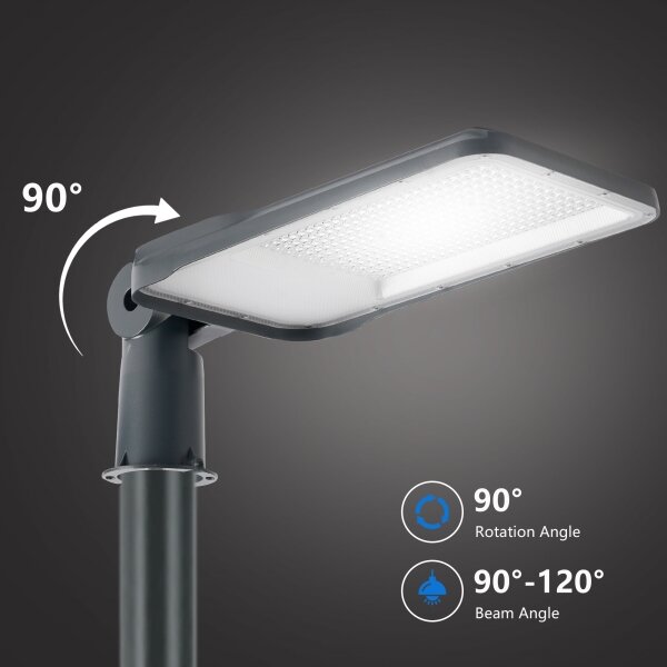 Brilagi-LED Venk. lampa se sloupem a kl. 4 m URBANLIGHT LED/200W/230V antr. IP65