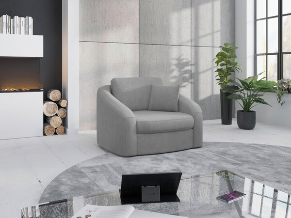 KŘESLO, textil, šedá Sit & More - Online Only křesla & taburety, Online Only