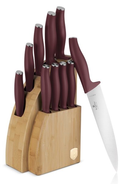 Sada nožů se stojanem BAMBOO 10 ks Leonardo Collection