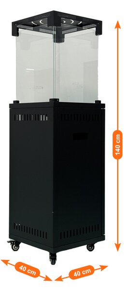 BPS-koupelny Plynový terasový ohřívač SOLE
