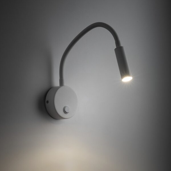 LED Nástěnná lampa LAGOS 1xG9/3W/230V bílá