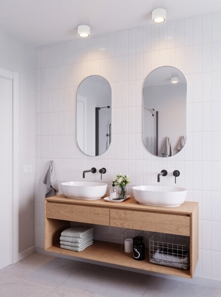 Nordlux - LED Koupelnové bodové svítidlo LANDON LED/6,5W/230V IP44 bílá