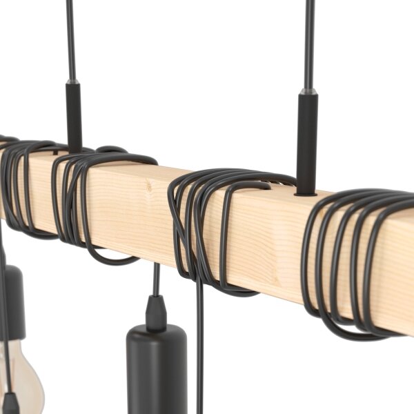 Eglo 43513 - Lustr na lanku TOWNSHEND 6xE27/60W/230V